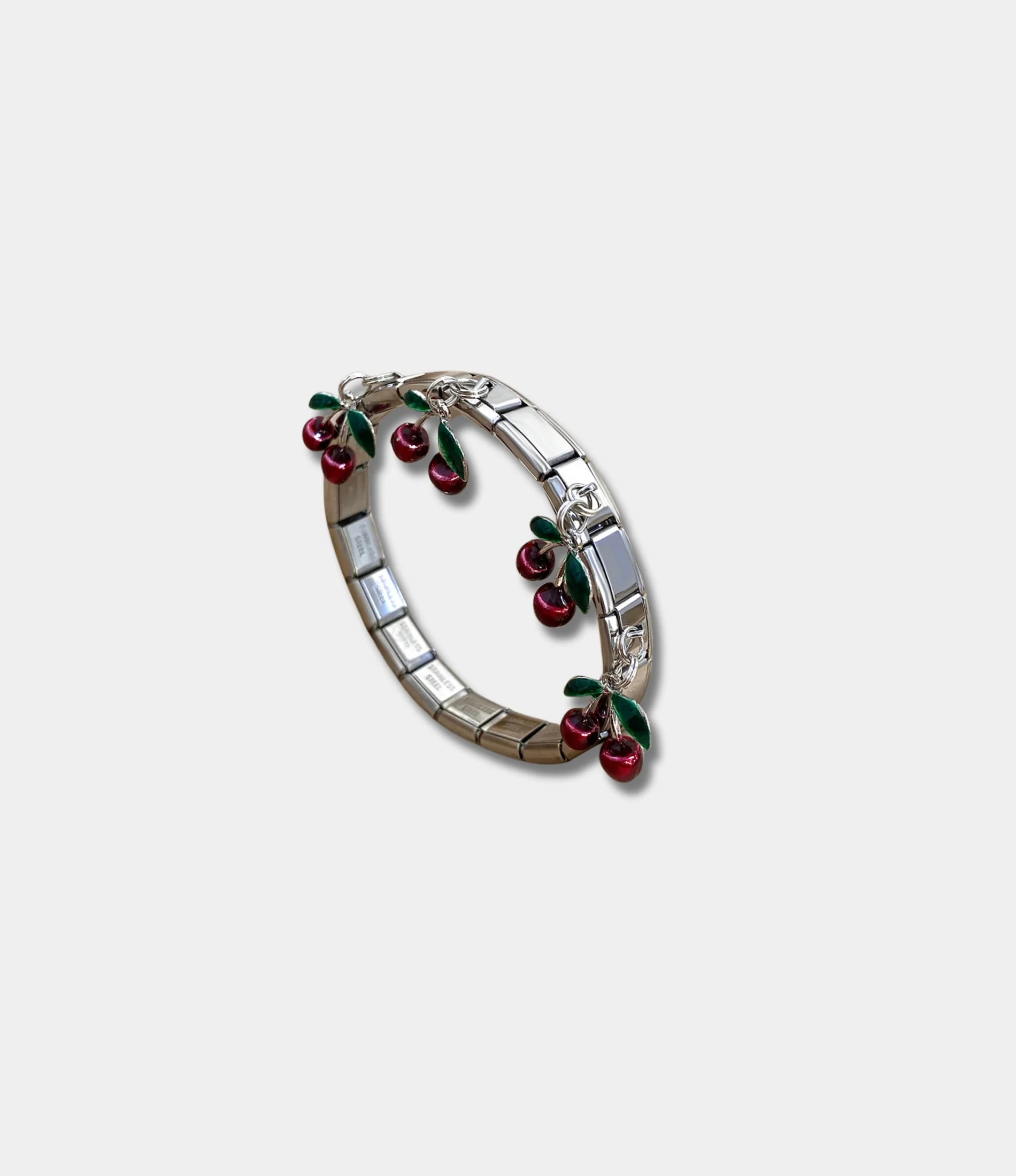 CHERRY ITALIAN CHARM BRACELET - Image 3