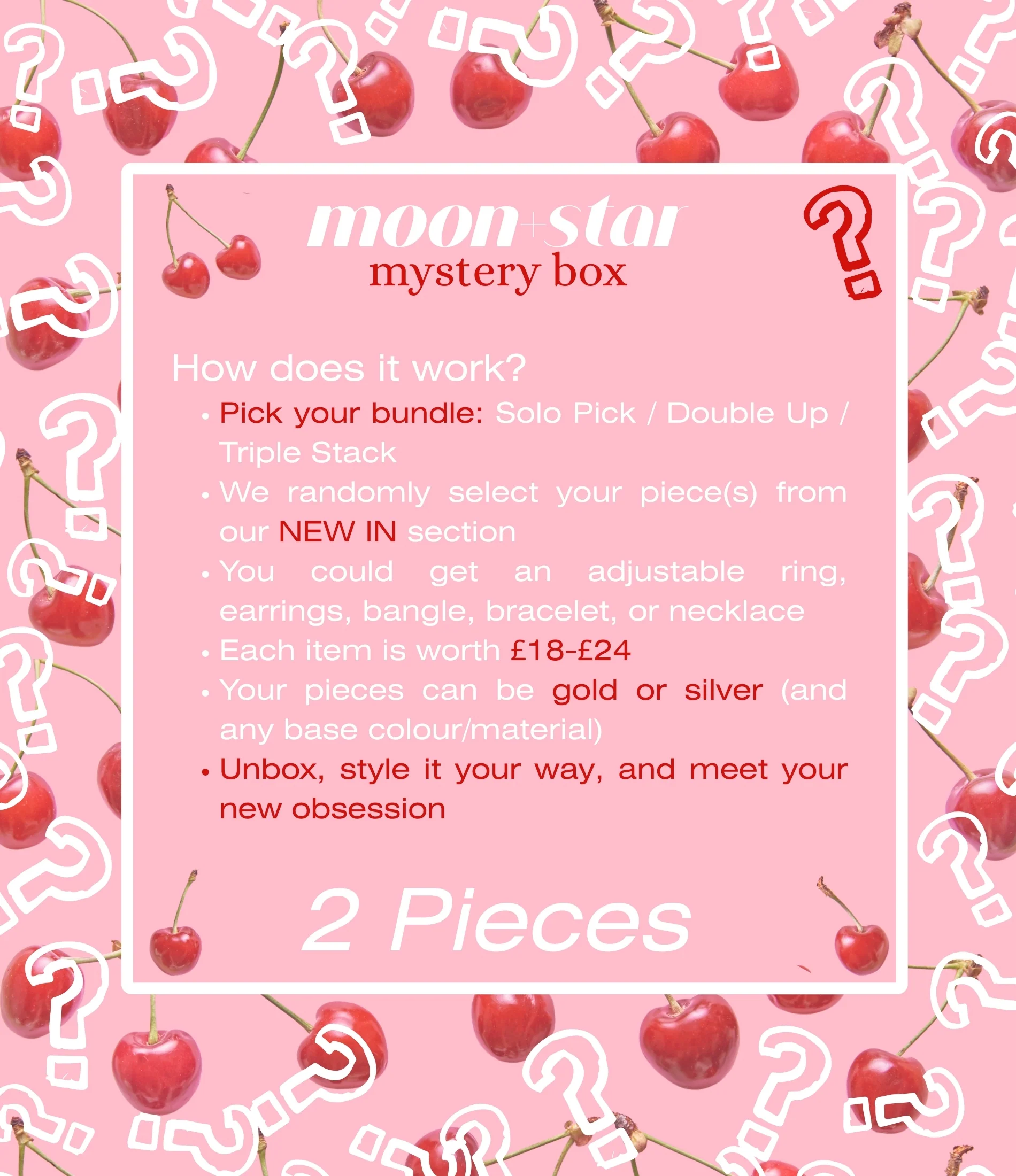 MOON + STAR GIRL (MIXED) MYSTERY BOX - Image 3